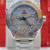 omega seamaster grey dial titanium watch