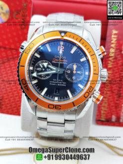 omega seamaster orange bezel replica