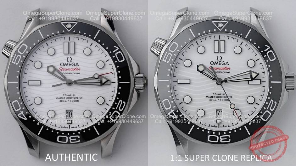 omega fake vs real comparison