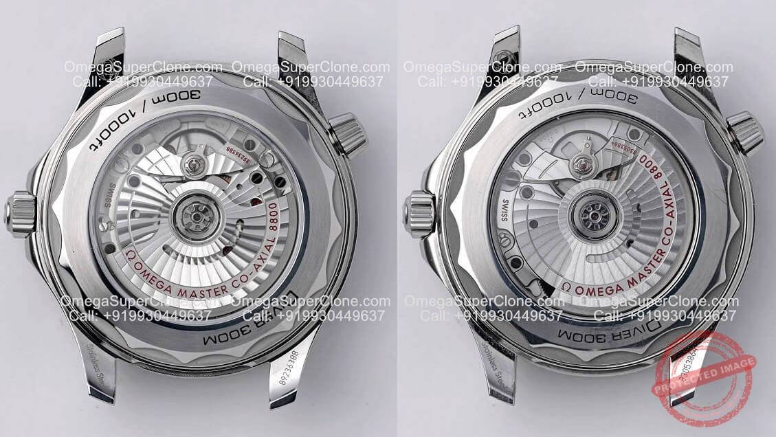 omega seamaster fake vs real