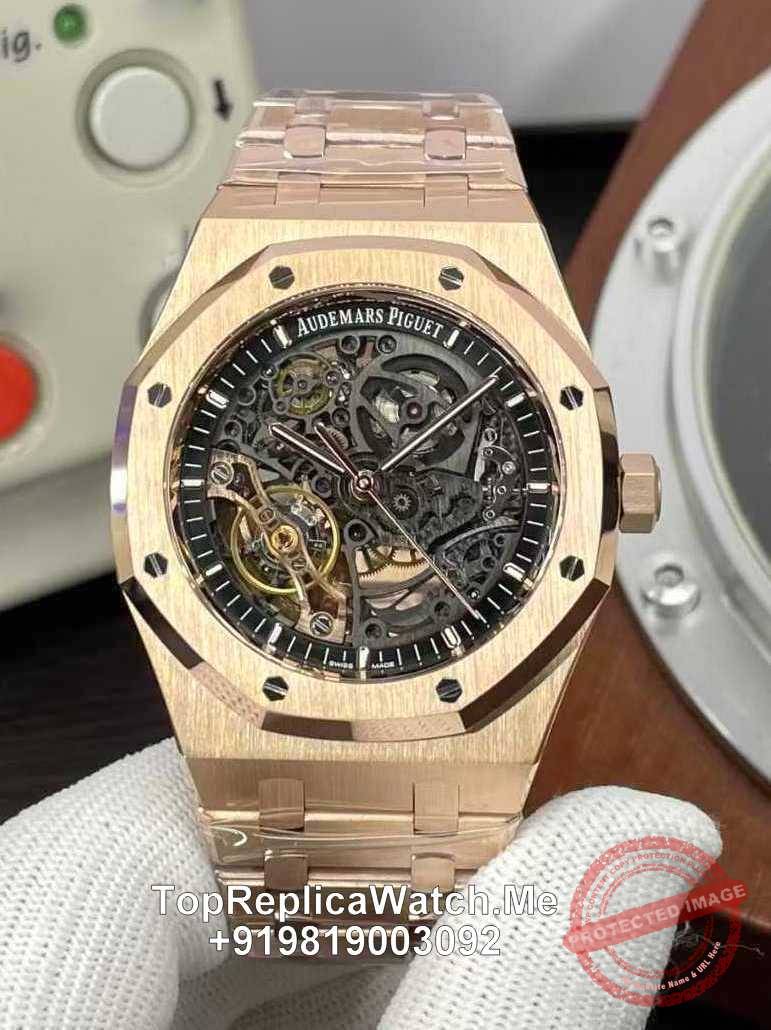 AP royal oak double balance wheel openworked super clone
