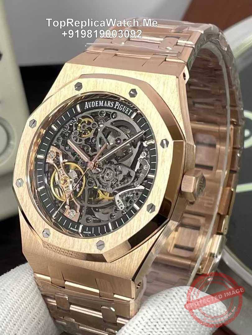Audemars Piguet royal oak double balance wheel openworked super clone