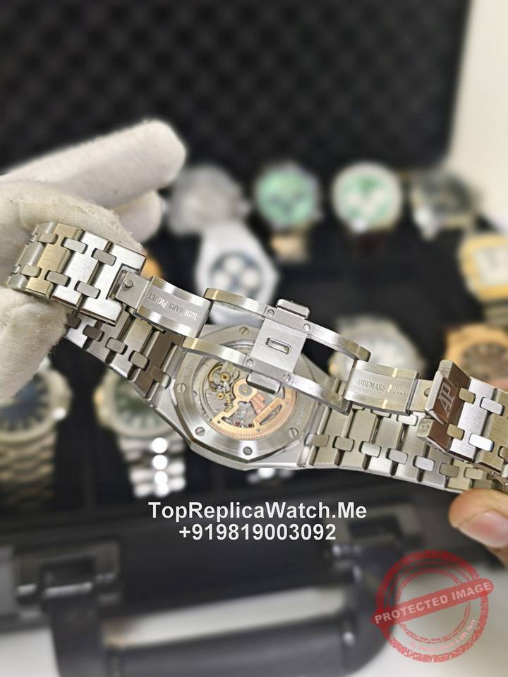 ap royal oak 15202 green dial