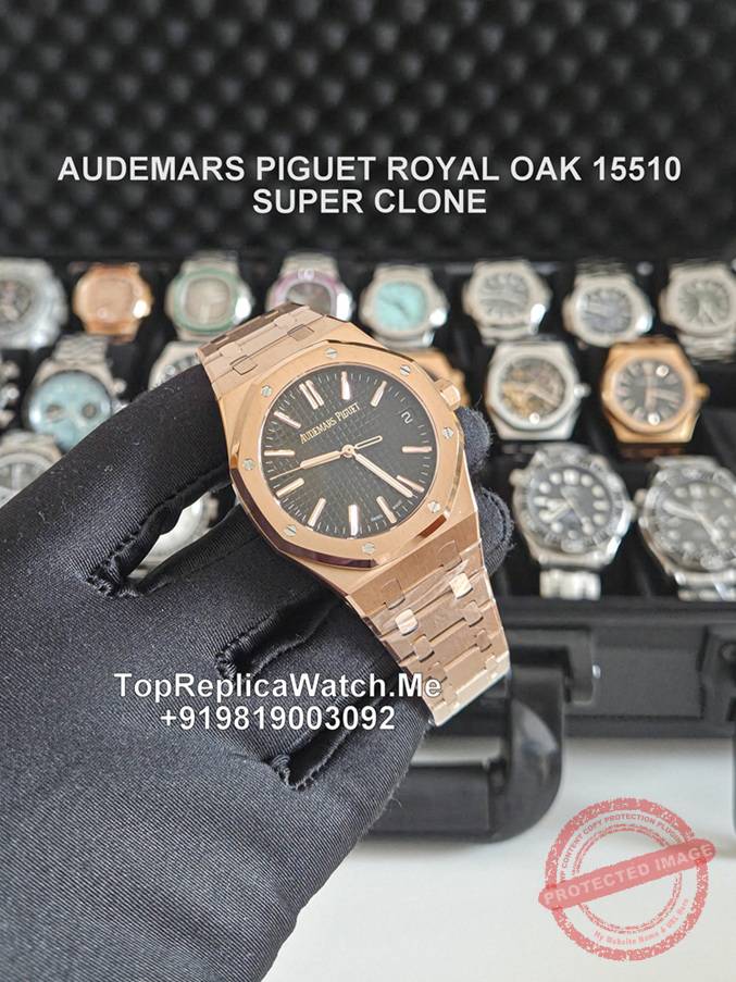 ap royal oak 15510 rose gold replica