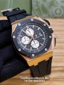 Audemars Piguet Royal Oak 15500 Super Clone Watch | Black Dial | 1:1 4302 Swiss Clone Movement (Copy) (Copy)
