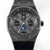 Audemars Piguet Royal Oak 15500 Super Clone Watch | Black Dial | 1:1 4302 Swiss Clone Movement (Copy)