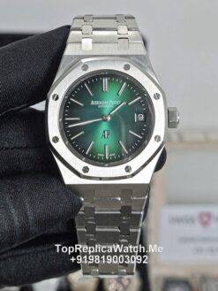 Audemars Piguet Royal Oak 15500 Super Clone Watch | Black Dial | 1:1 4302 Swiss Clone Movement (Copy)