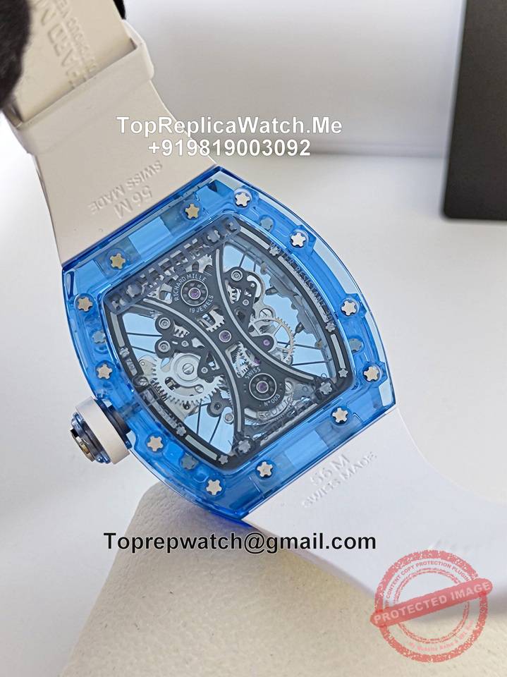 richard mille blue sapphire