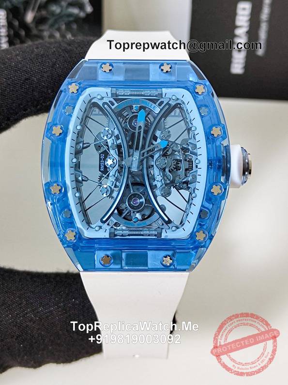 richard mille rm 53-02 blue sapphire