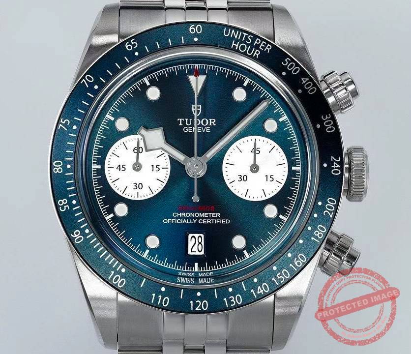 tudor black bay chrono blue