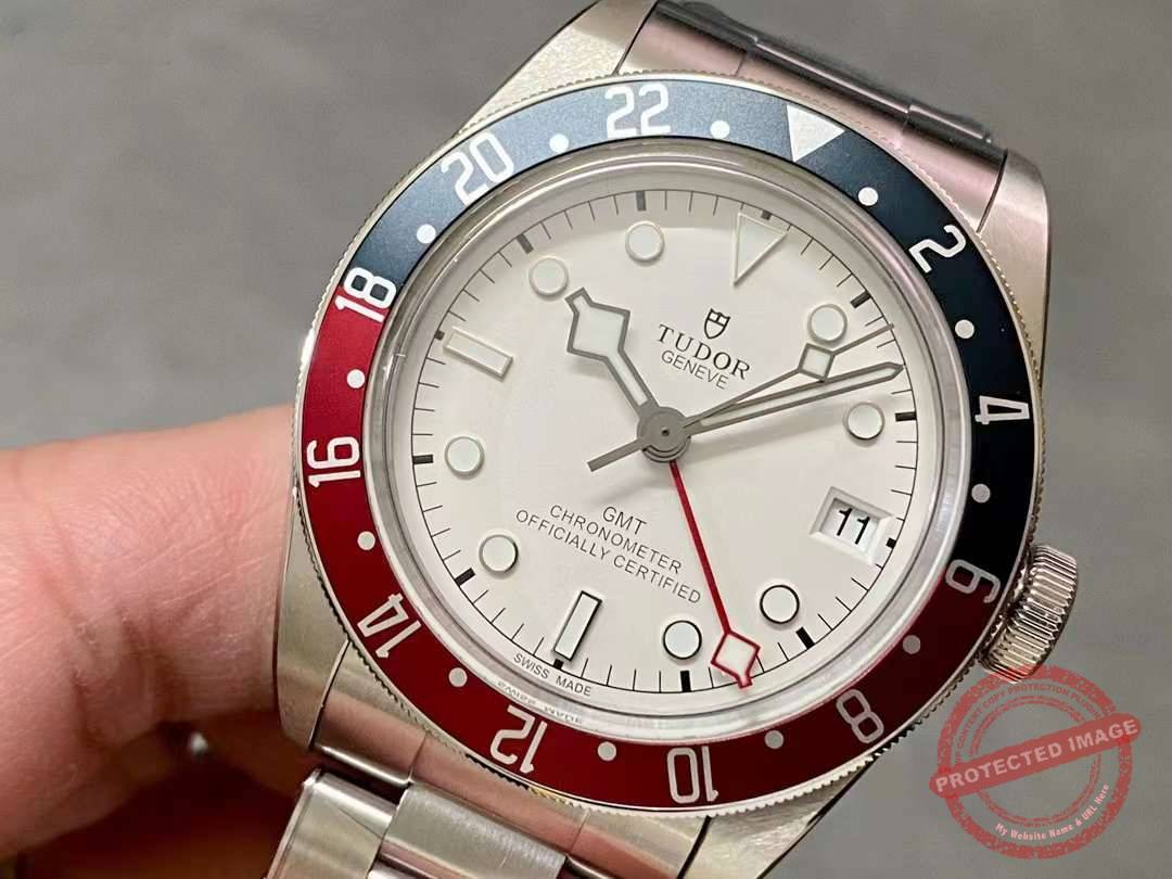 tudor black bay gmt pepsi clone