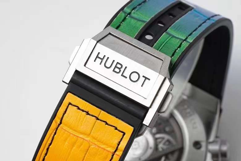 Hublot unico titanium rainbow