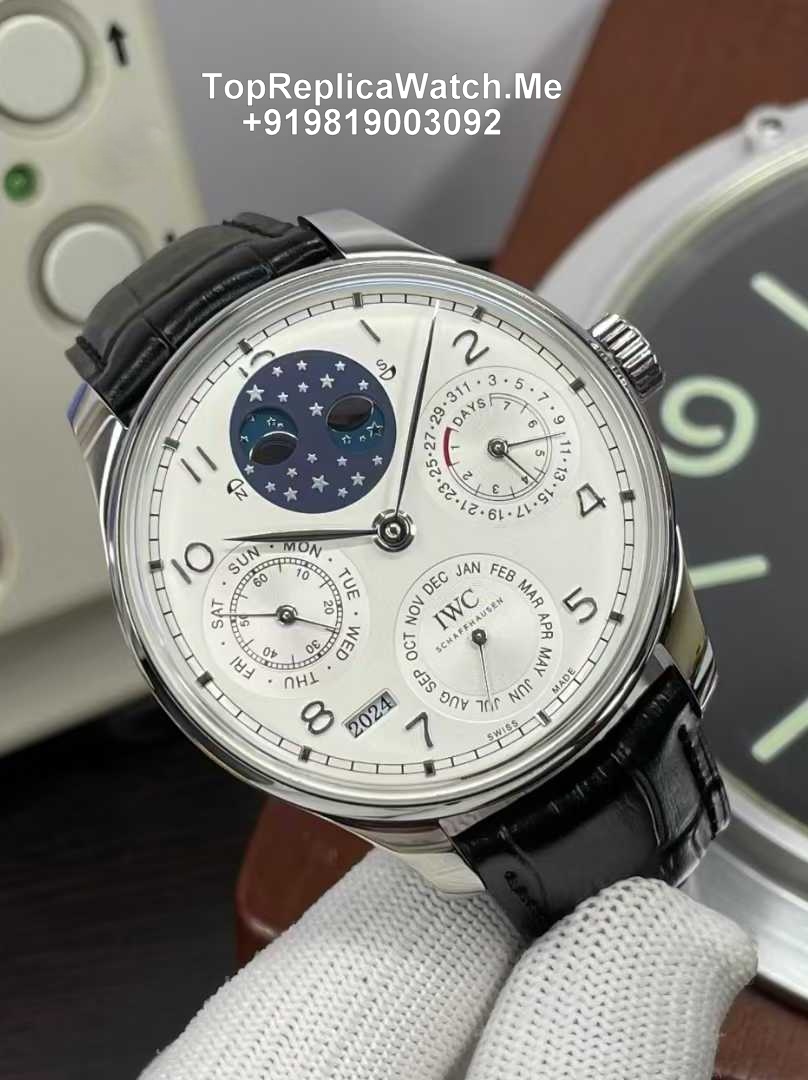 IWC Portugieser Perpetual Calendar White Dial watch