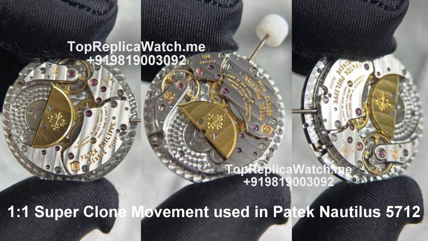 Patek Philippe Nautilus 5712 clone movement