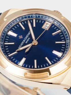 Vacheron Overseas blue dial watch