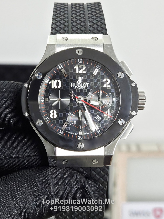 hublot big bang black dial watch