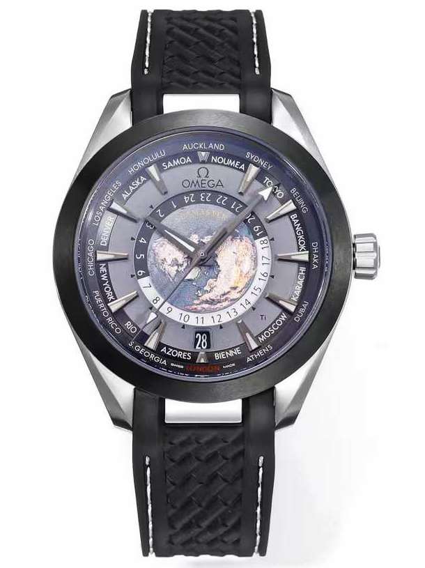 omega seamaster aqua terra worldtimer titanium watch