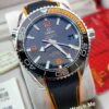 omega seamaster black dial watch