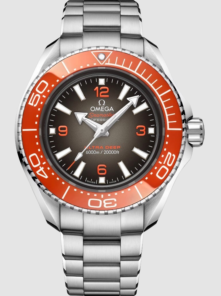 omega seamaster ultra deep orange bezel